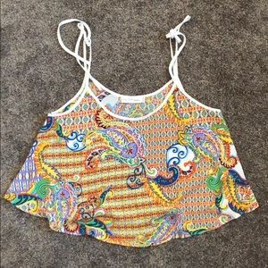 Love Tree -Floral croptop